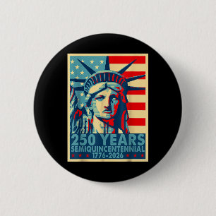 Chapa Redonda De 5 Cm 250 Años De Independencia De Estados Unidos 4 De J