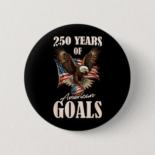Chapa Redonda De 5 Cm 250 Años Usa Fútbol Águila 250 Aniversario 4
