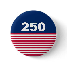 250 Rojo Blanco y Azul Aniversario de EE. UU.