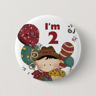 Chapa Redonda De 5 Cm 2.ª Cowboy camisetas y regalos