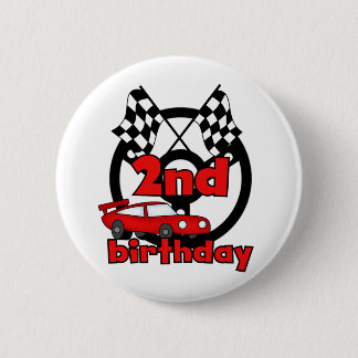 Chapa Redonda De 5 Cm 2das camisetas y regalos del cumpleaños de las