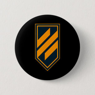 Chapa Redonda De 5 Cm 3.ª Brigada Ault (Ucrania) Militar ucraniano