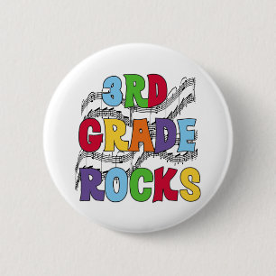 Chapa Redonda De 5 Cm 3ro rocas multicoloras del grado