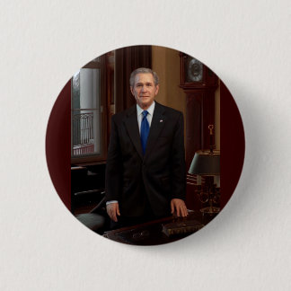 Chapa Redonda De 5 Cm 43 George W. Bush