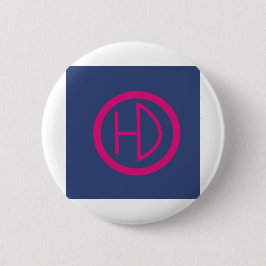 Chapa Redonda De 5 Cm 51.ª División de Infantería de las Tierras Altas