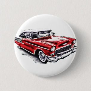 Chapa Redonda De 5 Cm 55 Chevy