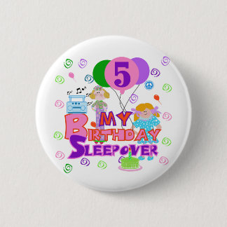 Chapa Redonda De 5 Cm 5.º cumpleaños camisetas y regalos para la resaca