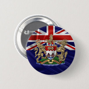 Chapa Redonda De 5 Cm [600] Hong Kong - 1959-1997 Escudo de armas