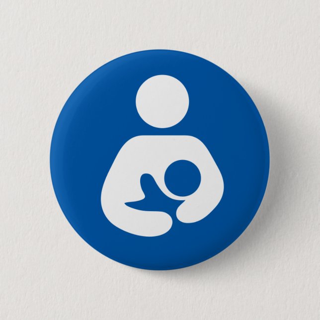 Chapa Redonda De 5 Cm 600px-Breastfeeding-icon-med.svg (Anverso)