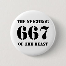 667 El vecino de la bestia (negro sobre blanco)