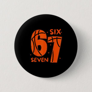 Chapa Redonda De 5 Cm 67 Baloncesto Seis Siete 6 7 Meme 6