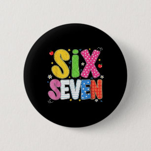 Chapa Redonda De 5 Cm 67 Camiseta para profesores 67 Meme Mujeres Profes