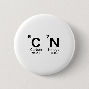 Chapa Redonda De 5 Cm 67 divertido meme seis siete ciencia tabla periódi