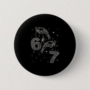 Chapa Redonda De 5 Cm 67 Mano de esqueleto divertida Meme Halloween Six 