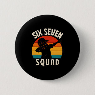 Chapa Redonda De 5 Cm 67 Meme 6 7 Números Dabbing Seis Siete Equipo Dive