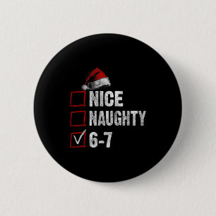 Chapa Redonda De 5 Cm 67 Meme Bonito Travieso 67 Navideño Divertido Chic