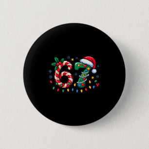 Chapa Redonda De 5 Cm 67 Meme de Navidad Seis Siete Xmas Divertido Chico