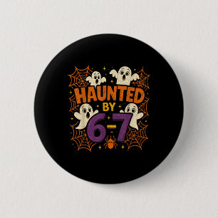 Chapa Redonda De 5 Cm 67 Meme Divertido Halloween De Moda Seis Siete Gen