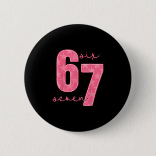 Chapa Redonda De 5 Cm 67 Meme gracioso 1