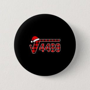 Chapa Redonda De 5 Cm 67 Meme Navidad Raíz Cuadrada 4489 Seis Siete Mate
