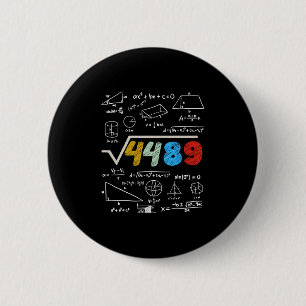 Chapa Redonda De 5 Cm 67 Meme Raíz Cuadrada 4489 Haz Las Cuentas Cumplea