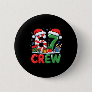 Chapa Redonda De 5 Cm 67 Meme Seis Siete Navideñas Divertidas Mujeres Ho