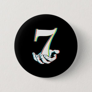Chapa Redonda De 5 Cm 67 Six Seven Meme Pareja Disfraz de Halloween Comb