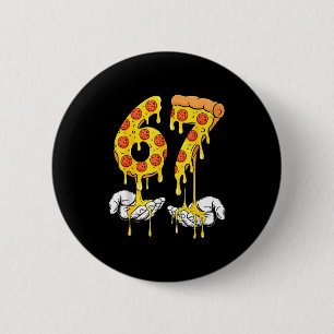 Chapa Redonda De 5 Cm 67 Zza Meme Divertido Amante de Zza