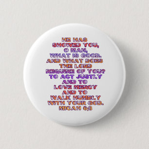 Chapa Redonda De 5 Cm 6:8 de Micah
