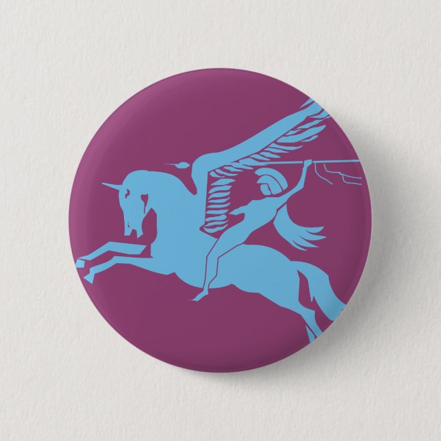 Chapa Redonda De 5 Cm 6th Airborne (Anverso)