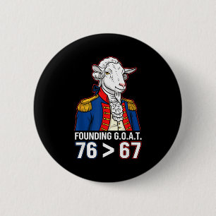 Chapa Redonda De 5 Cm 76 Mayor Que 67 George Washington Historia Diversi