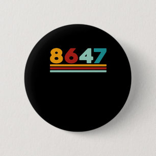 Chapa Redonda De 5 Cm 8647 - Diseño Antifascista Estilo Clásico Creativo