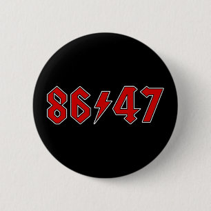 Chapa Redonda De 5 Cm 8647 Impugnar a Trump