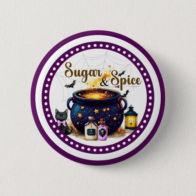 Chapa Redonda De 5 Cm A Baby Brewing (Anverso)