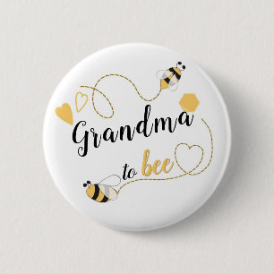 Chapa Redonda De 5 Cm a Bee