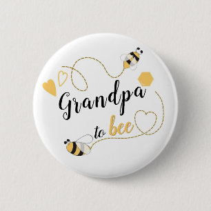 Chapa Redonda De 5 Cm a Bee