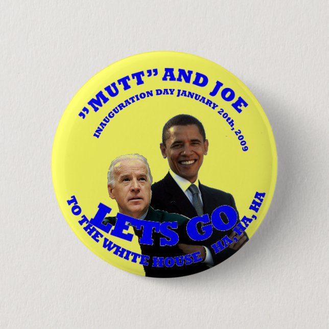 Chapa Redonda De 5 Cm a la casa blanca (Anverso)