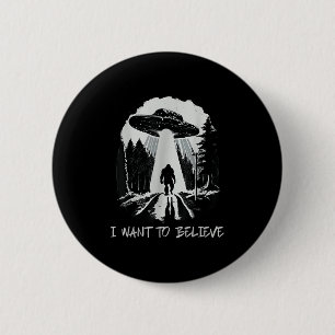 Chapa Redonda De 5 Cm A Pie Grande Quiero Creer Hombres De Los Bosques R