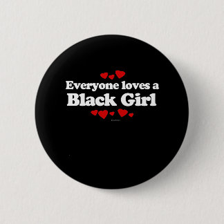 Chapa Redonda De 5 Cm A todos les encanta una camiseta de Chica negro