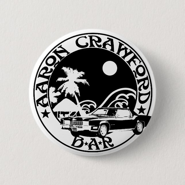 Chapa Redonda De 5 Cm Aaron Crawford B.A.R. Button (Anverso)