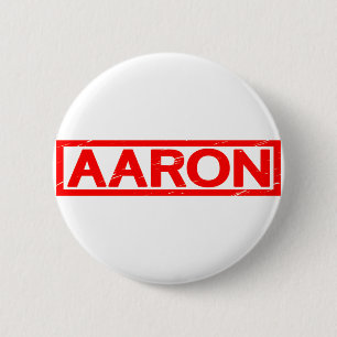 Chapa Redonda De 5 Cm Aaron Stamp