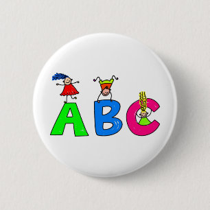 CHAPA REDONDA DE 5 CM ABC