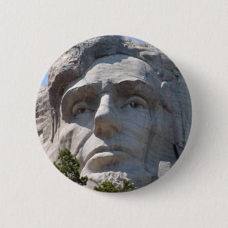 Chapa Redonda De 5 Cm Abe Lincoln