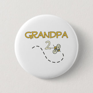 Chapa Redonda De 5 Cm Abeja del abuelo 2