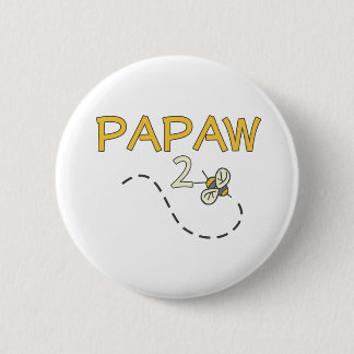 Chapa Redonda De 5 Cm Abeja del Papaw 2