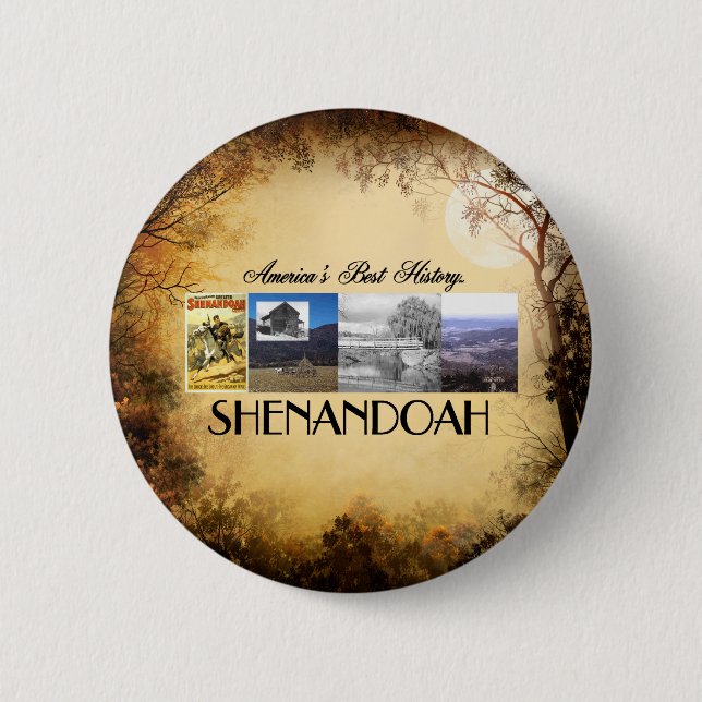 Chapa Redonda De 5 Cm ABH Shenandoah (Anverso)
