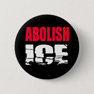Chapa Redonda De 5 Cm Abolir ICE