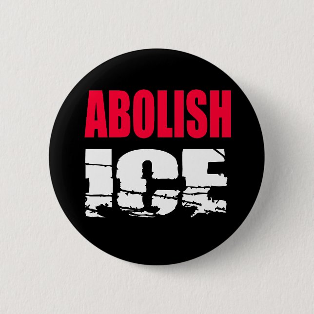 Chapa Redonda De 5 Cm Abolir ICE (Anverso)