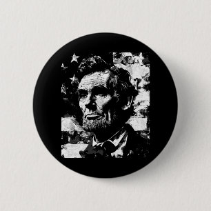 Chapa Redonda De 5 Cm Abraham Lincoln Profesor De Historia Presidente 4 
