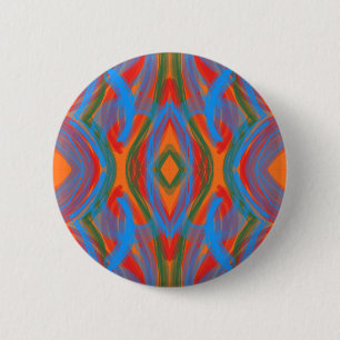 Chapa Redonda De 5 Cm abstract naranja